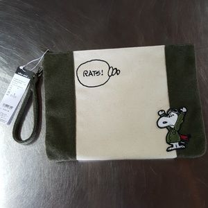 niko and... Peanuts zippered bag